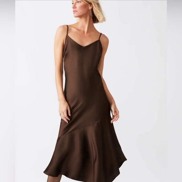 Steve Madden Dresses & Skirts - Steve Madden Brown Slip Dress
